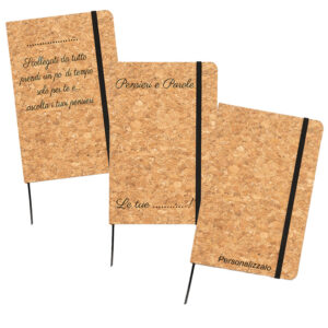 Notebook con Copertina in Sughero A5