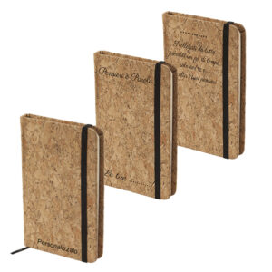 Notebook con Copertina in Sughero A6