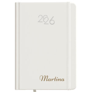 Agenda Bianca con Copertina Rigida